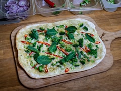 Flammkuchen tart