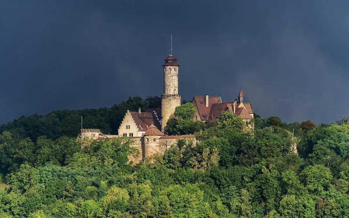Altenburg castle above the town of Bamberg