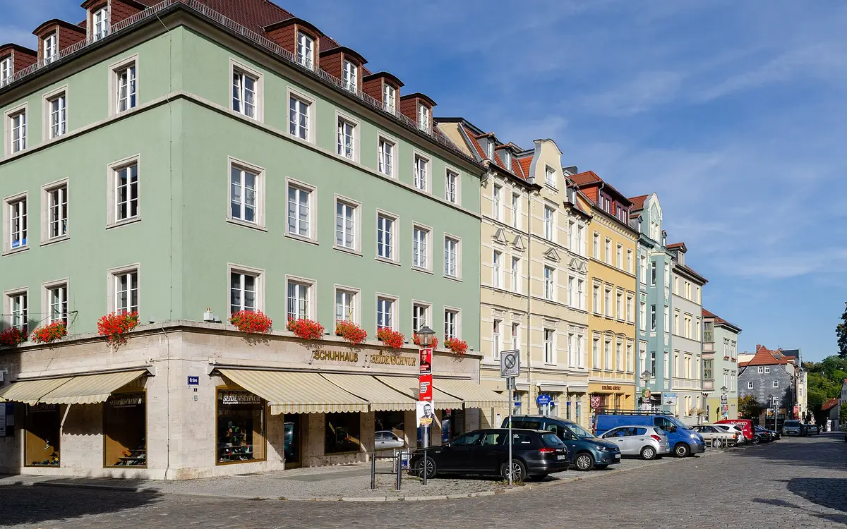A street in the old town of Weimar, Thuringia