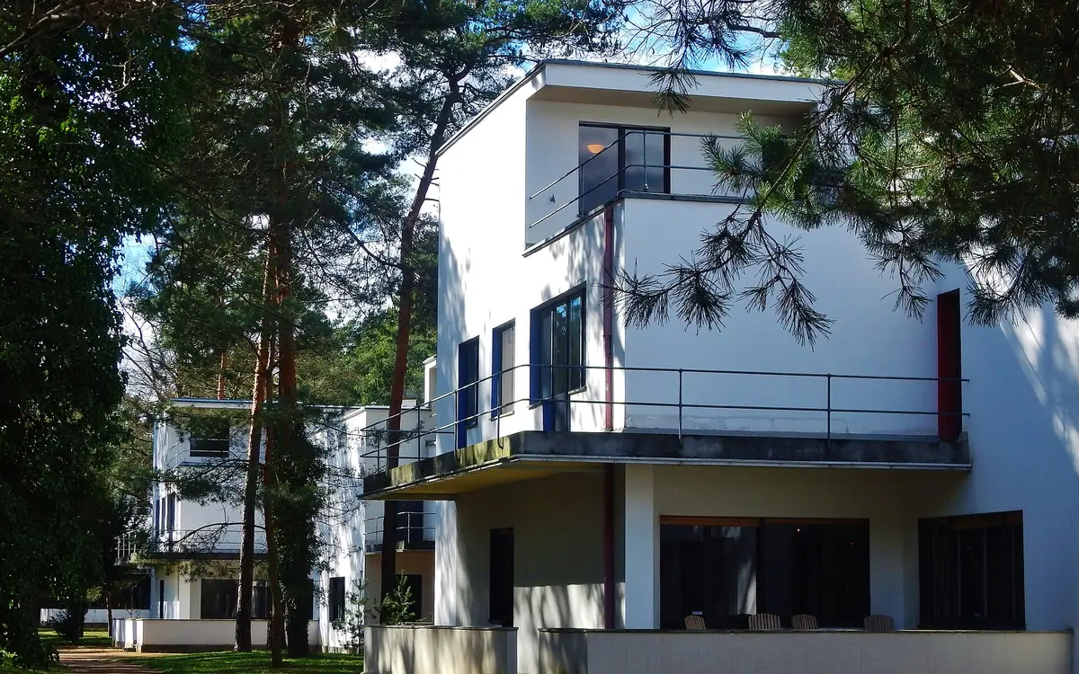 The Meisterhäuser (Masters' Houses) in Dessau