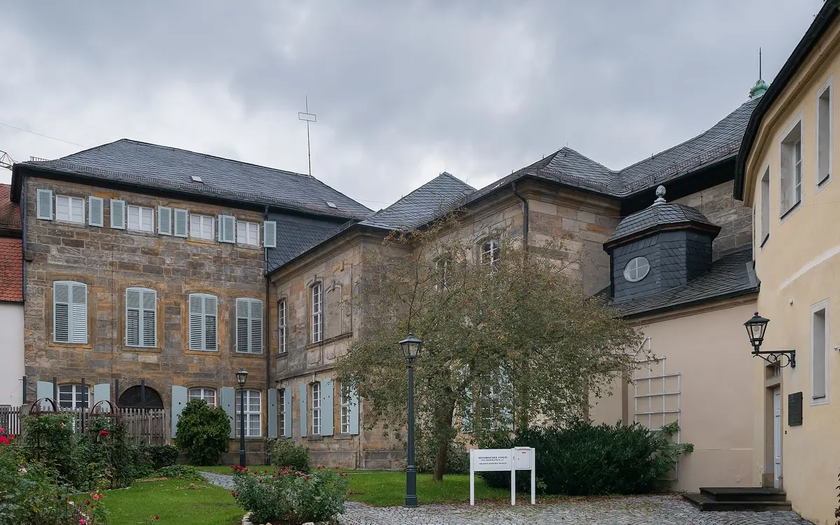 The buildings of the Neues Schloss area in Bayreuth
