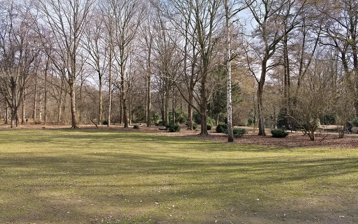 The Tiergarten park in Berlin in early spring
