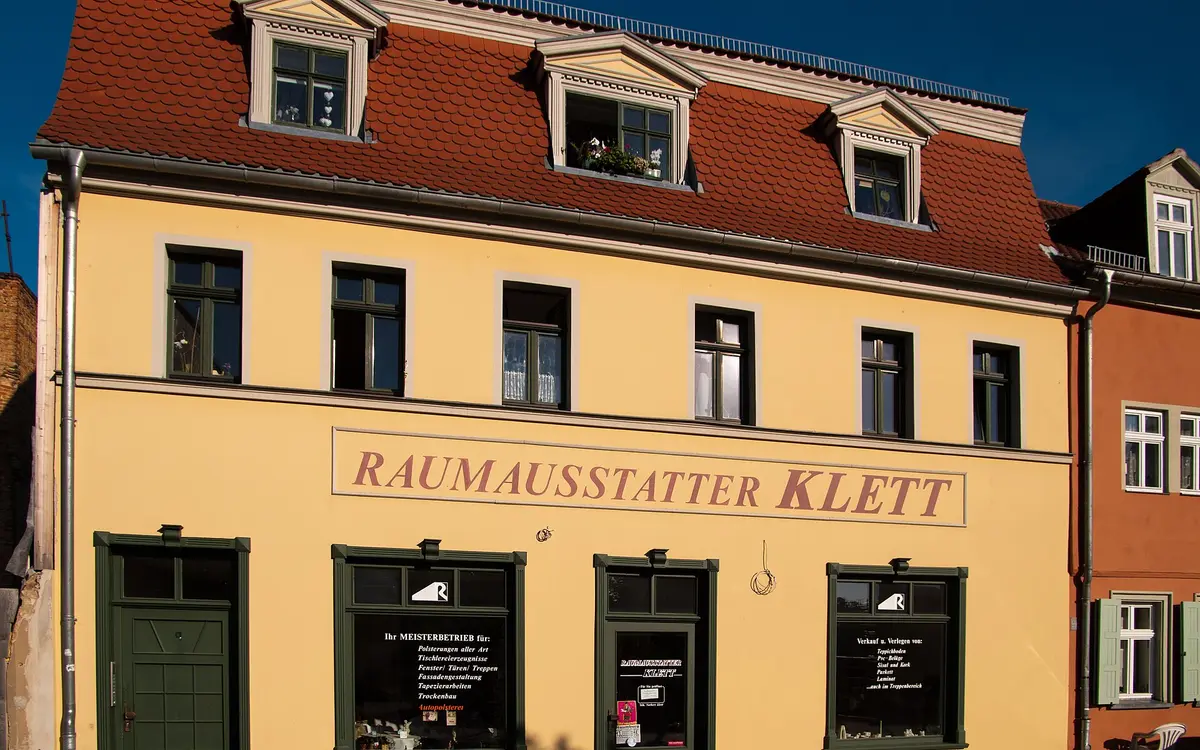 A street in the old town of Naumburg